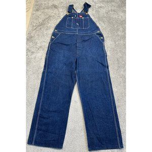 Dickies Overalls 42x32 Inseam Measures 31 Cotton Made In USA